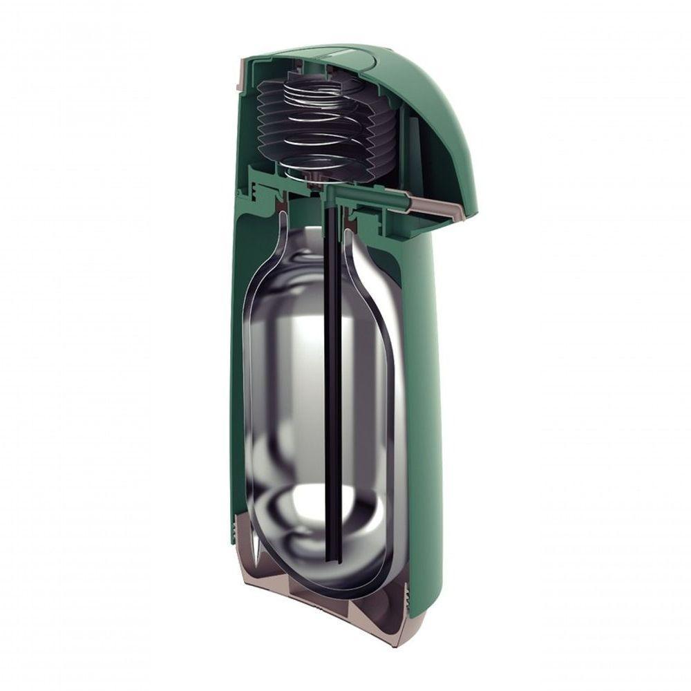 Garrafa Térmica Tramontina Exata Com Ampola De Vidro 1 Litro Verde - 4