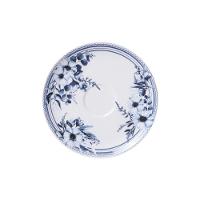 Conjunto Xícara E Pires De Chá Tramontina Azzura 250ml 2 Peças Em Porcelana Decorada - 4