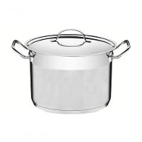 Caldeirão Tramontina Professional 28cm Em Aço Inox Com Tampa Plana Detalhe Satinado - 1