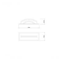 Desempenadeira Para Rejunte Com Base Lisa De Eva Tramontina Sem Dentes Cabo De Madeira - 2