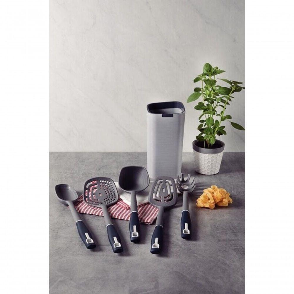 Jogo De Utensílios Tramontina Verano 6 Peças Com Suporte ônix - 2