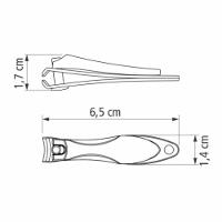 Cortador De Unha Tramontina Em Aço Inox E Zamak - 2