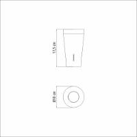 Copo Térmico Branco Em Aço Inox Tramontina Exata Sem Tampa 550ml - 5