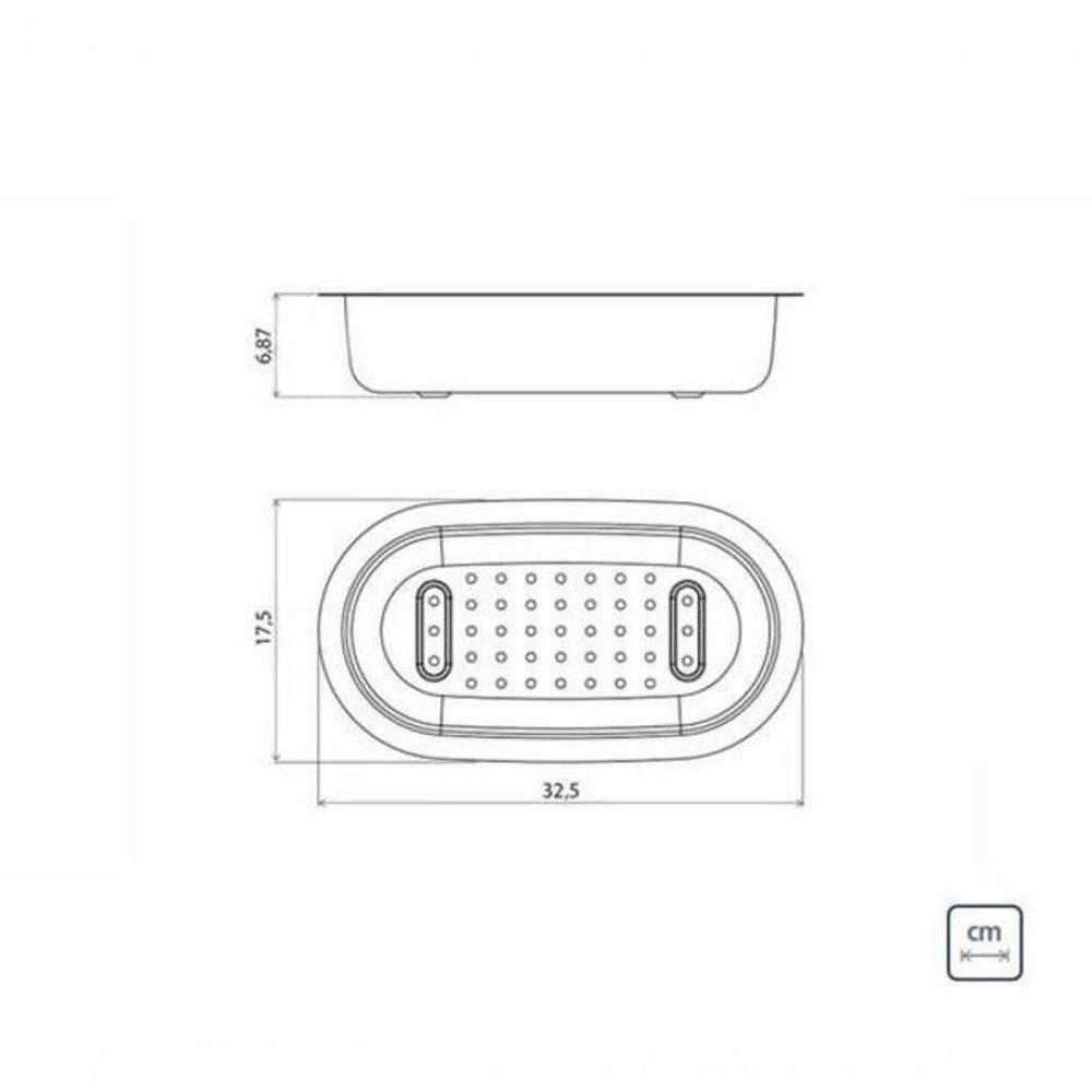 Cesto Coador Tramontina Em Aço Inox Compátivel Com Tábua Em Madeira - 4