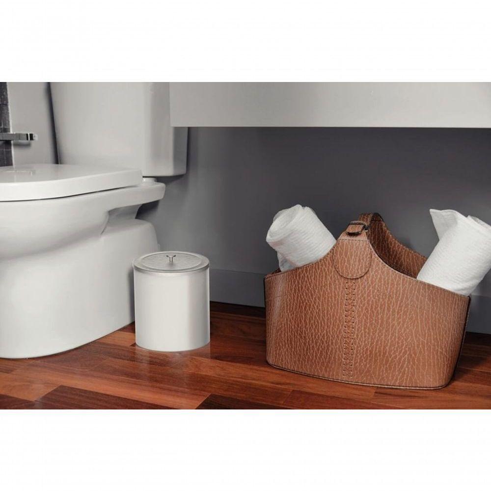 Lixeira Tramontina útil Com Tampa Em Inox Acabamento Acetinado 5 Litros - 2