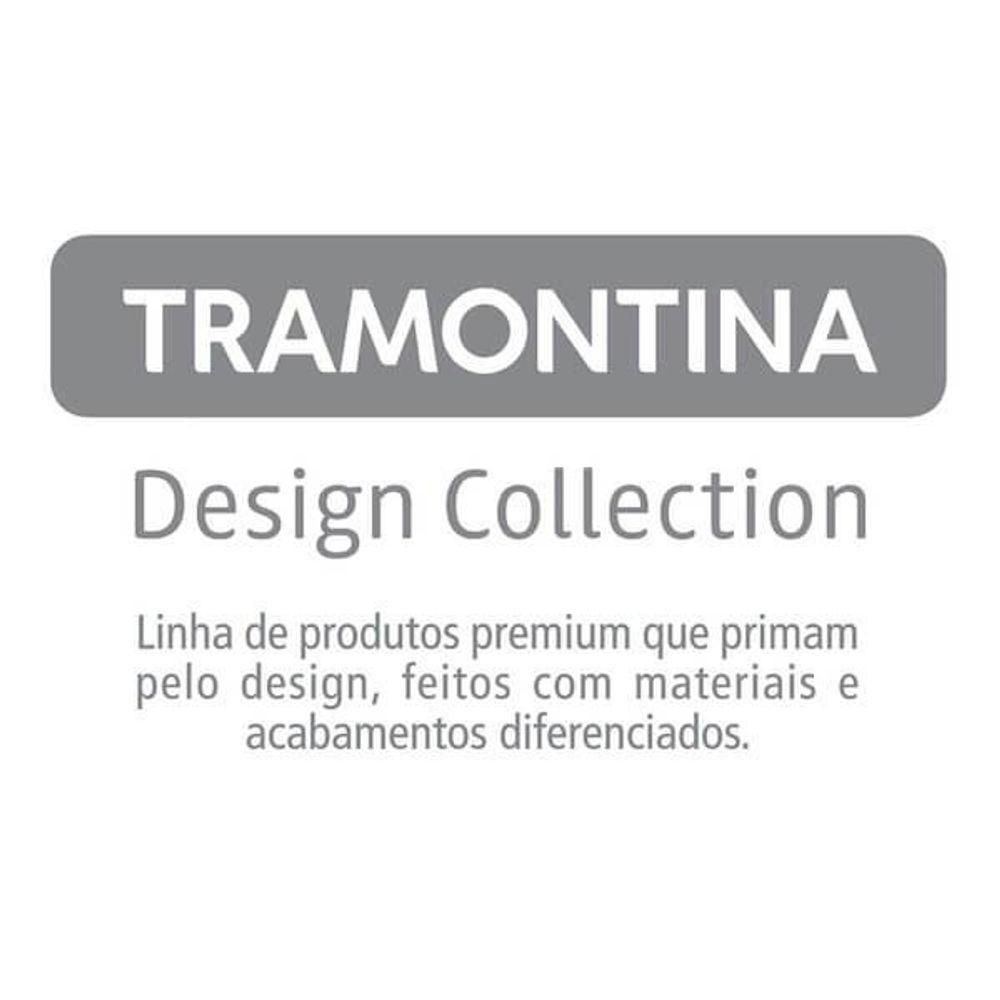 Cuba Dupla De Sobrepor Tramontina Smooth 2c 40 Em Inox Acabamento Acetinado 86x52cm Design Collection - 2