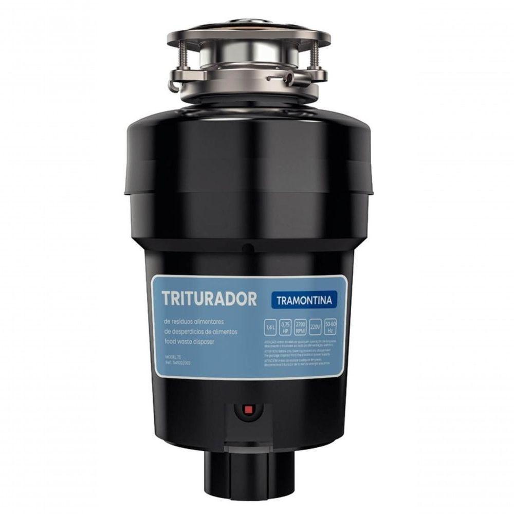 Triturador De Resíduos Alimentares Tramontina Para Cubas Ou Pias Com Potência De 0,75 Hp 220 V - 1