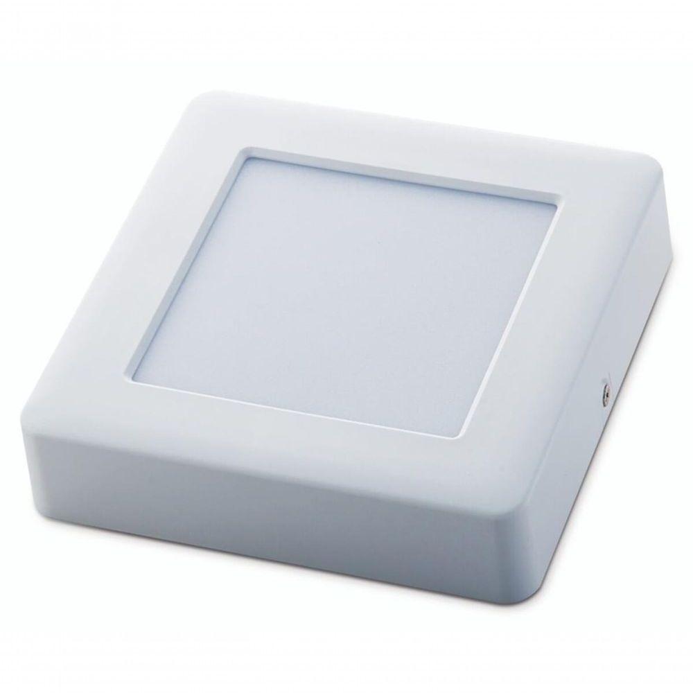 Plafon Led Tramontina Quadrado De Sobrepor 1500 Lm 18 W Bivolt 3000 K Luz Amarela - 1