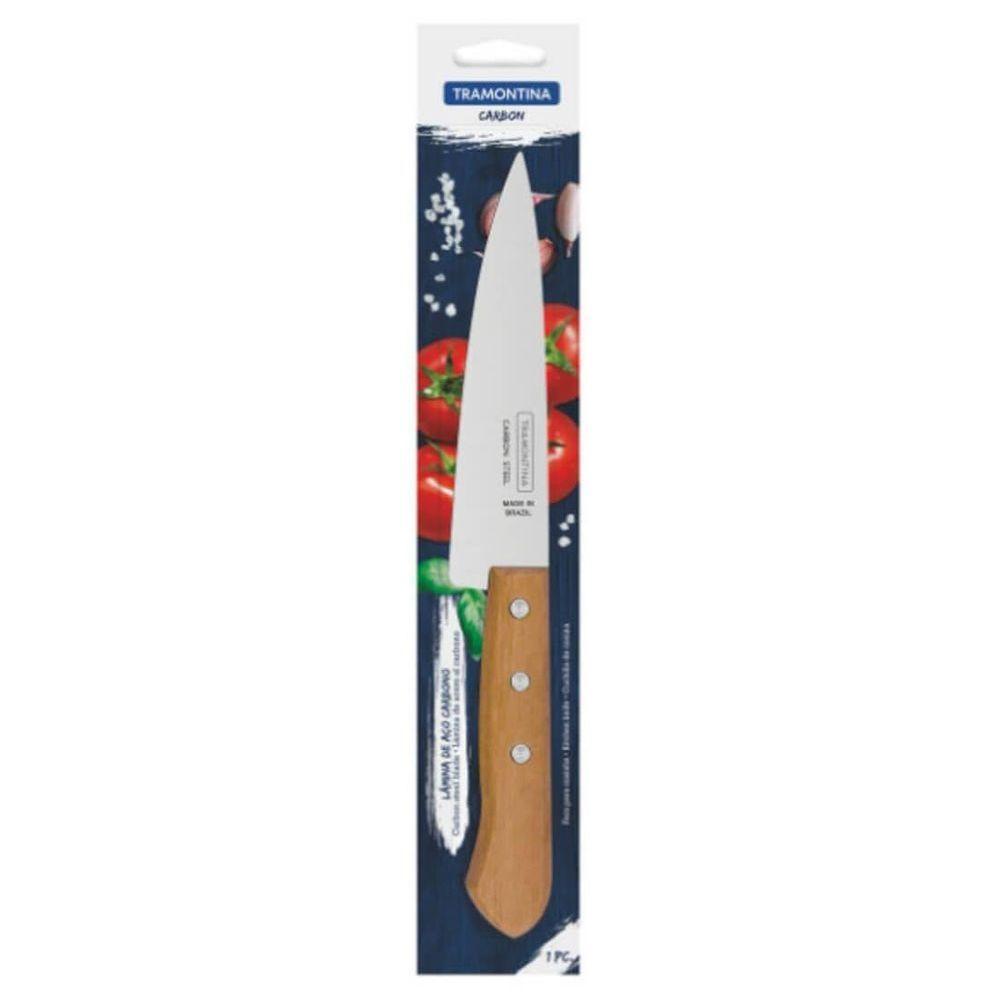 Faca Peixeira Tramontina 6" Com Lâmina De Aço Carbono E Cabo De Madeira - 2