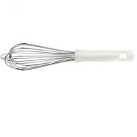 Batedor Manual Tramontina Profissional Em Aço Inox Com Cabo Em Polipropileno Branco 30 Cm - 1