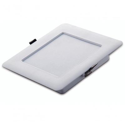 Plafon Led Tramontina Quadrado De Embutir Slim 480 Lm 6 W Bivolt 4000 K Luz Neutra
