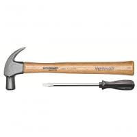 Jogo De Martelo 25mm E Chave Fenda 1-8x3 Tramontina - 1