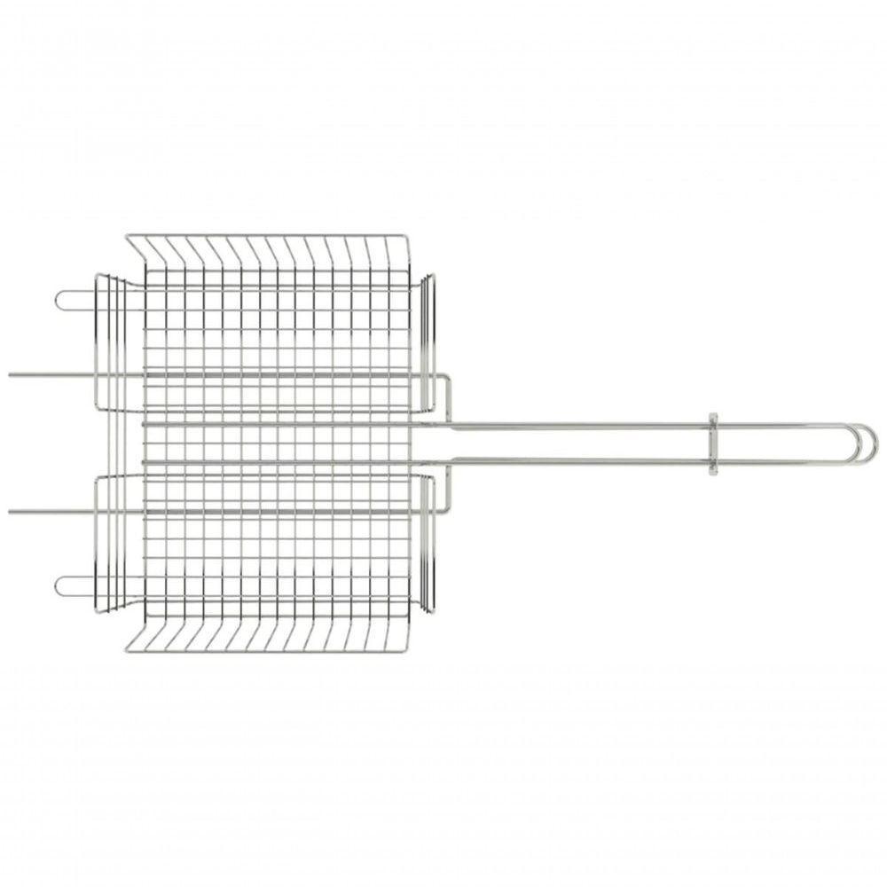 Grelha Multiuso Tramontina Churrasco 70,2x31,5cm Em Aço Inox - 3