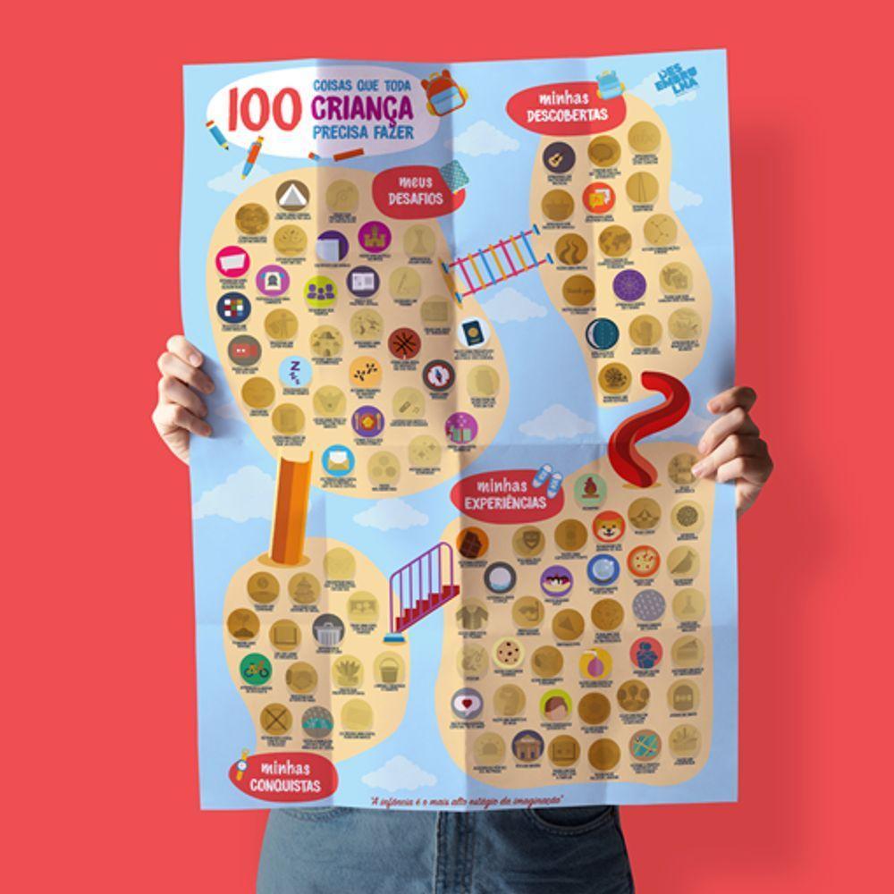 Pôster Criativo: 100 Atividades Interativas Para O Desenvolvimento Infantil - 5