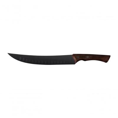 Faca Para Carne Tramontina Black 10 Com Cabo Em Madeira