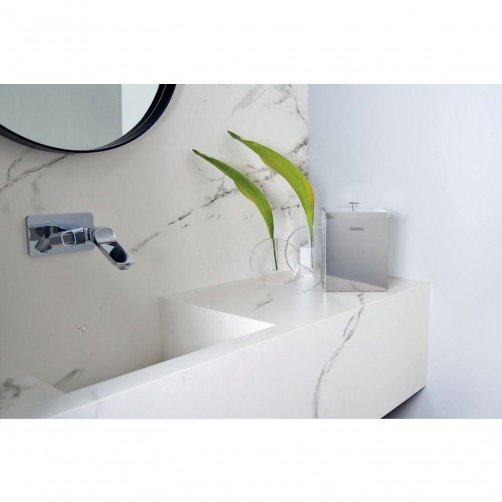 Lixeira Tramontina Inox Luz Com Acabamento Acetinado 4,5 Litros - 2