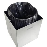 Lixeira Tramontina Inox Luz Com Acabamento Acetinado 4,5 Litros - 3