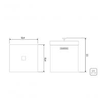 Lixeira Tramontina Inox Luz Com Acabamento Acetinado 4,5 Litros - 4