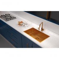 Monocomando Tramontina Angolare Em Inox Gold Com Bica Articulada Com Revestimento Pvd - 3