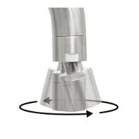 Monocomando Tramontina Angolare Em Inox Gold Com Bica Articulada Com Revestimento Pvd - 5