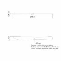 Faca Para Churrasco Tramontina Classic Forjada Em Aço Inox - 3