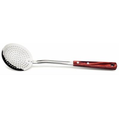Espumadeira Tramontina Polywood Vermelho Aço Inox 30cm