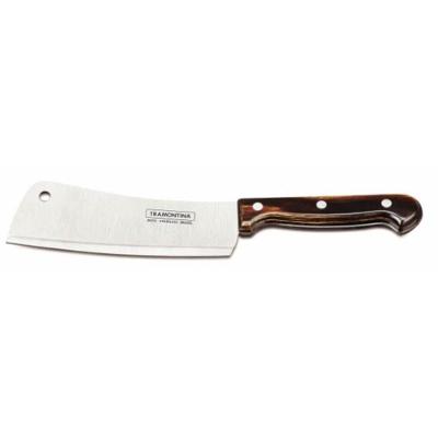 Cutelo Tramontina Polywood 6 Aço Inox Cabo Castanho