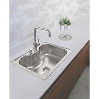 Cuba De Sobrepor Tramontina Morgana 60 Fx Em Inox Acabamento Escovado Com Válvula 69x49 Cm - 2