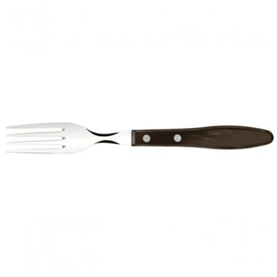 Garfo Jumbo Tramontina Churrasco Aço Inox Polywood Castanho