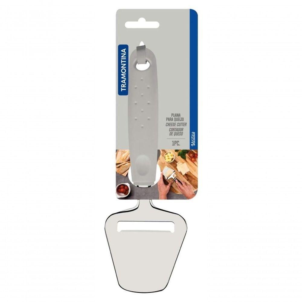 Cortador De Queijo Tramontina Utilitá Em Aço Inox Branco - 2