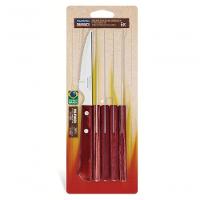 Conjunto Tramontina 6 Peças Facas Aço Inox Cabo Vermelho - 2