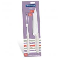 Jogo Trinchante Tramontina Plenus 2 Peças Off White - 2