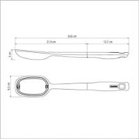 Colher Para Servir Tramontina Verano 34,6cm Em Nylon ônix - 2