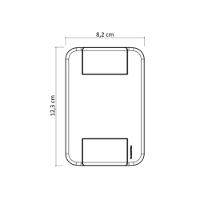 Conjunto 4x2 2 Interruptores Paralelos 10 A 250 V 1 Tomada 2p+t 20 A 250 V Tramontina Tablet - 2