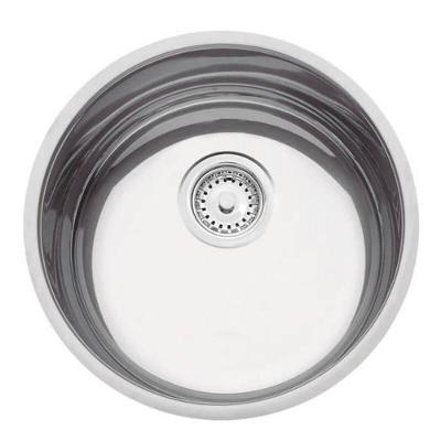 Cuba De Embutir Tramontina 35 Bl Em Aço Inox Acabamento Natural ø 35cm