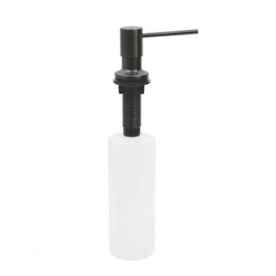 Dosador De Sabão Tramontina Em Inox Black Com Recipiente Plástico 500ml E Revestimento Pvd