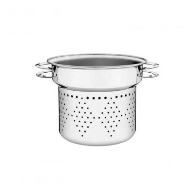 Cozi-pasta Tramontina Solar 24cm Em Aço Inox