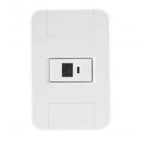 Conjunto 4x2 1 Tomada Telefone Rj11 Tramontina Tablet Branco - 1