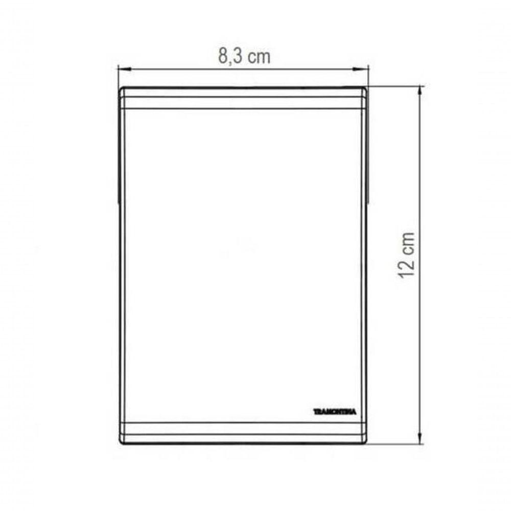 Conjunto 4x2 1 Interruptor Simples 10 A 250 V 1 Tomada 2p+t 10 A 250 V Tramontina Liz - 2
