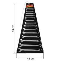Jogo De Chaves Combinadas Tramontina Master Com Corpo Forjado Em Aço Vanádio Cromado 15 Peças - 3