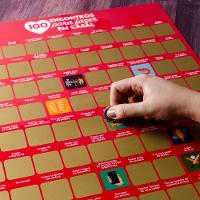 Pôster Raspadinha 100 Encontros: Desafios Românticos Para Casais - 4