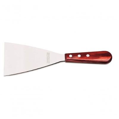 Espátula Raspador Tramontina Polywood 5 Com Cabo Vermelho
