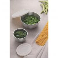 Pote Redondo Tramontina Freezinox Em Inox Com Tampa Plástica 0,8 Litros - 2