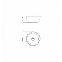 Pote Redondo Tramontina Freezinox Em Inox Com Tampa Plástica 0,8 Litros - 5