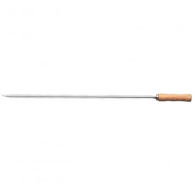 Espeto Para Churrasco Tramontina Inox Lâmina Com Cabo Madeira 75cm