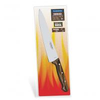 Faca De Carne Tramontina 10 Aço Inox E Cabo Polywood Castanho - 2