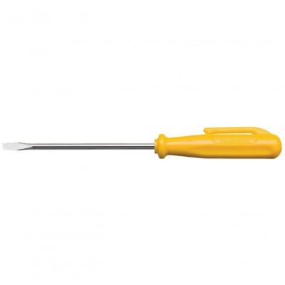 Chave De Fenda Clipe Tramontina Master Yellow 1-8x3" Com Ponta Chata