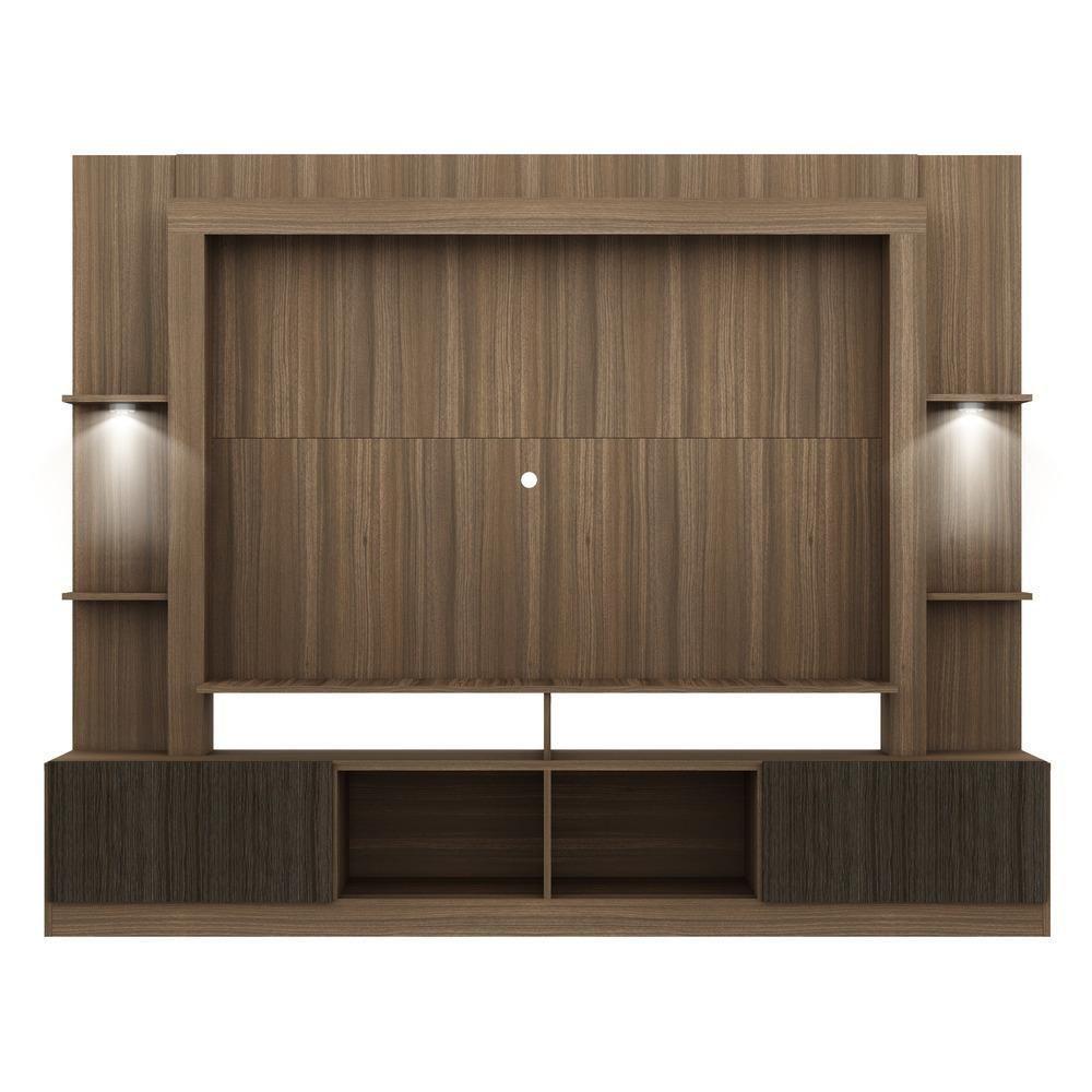 Estante Tv 65" Com Leds Berlim Multimóveis V3392 Madeirada/Tenerife Madeirado/Tenerife - 3