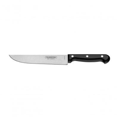 Faca Para Cozinha Tramontina Ultracorte 7" Inox Preta