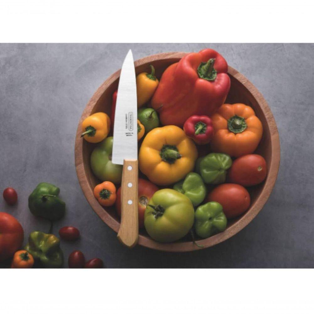 Faca Peixeira Tramontina 5 Com Lâmina De Aço Carbono E Cabo De Madeira - 2